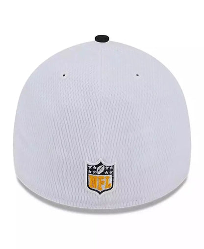 Unisex New Era Officially Licensed Pittsburgh Steelers Cap, White/Black