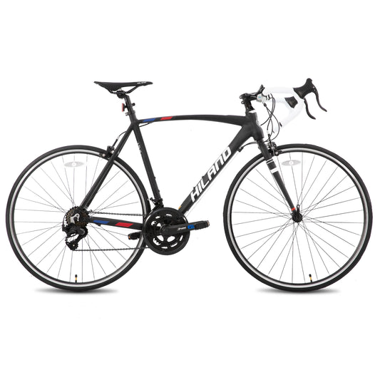 Hiland 700c Racing Road Bike, 14 speeds, lightweight aluminum frame for men and women