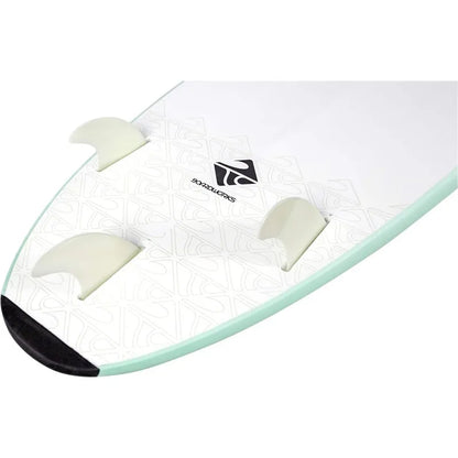 Soft Top Surfboard – Wake Board – 3 Colors - 5 Sizes from 5’ to 9’