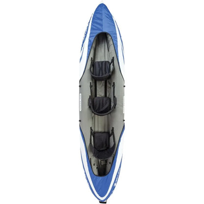 Sevylor Big Basin 3-Person Inflatable Kayak with Adjustable Seats & Carry Handles