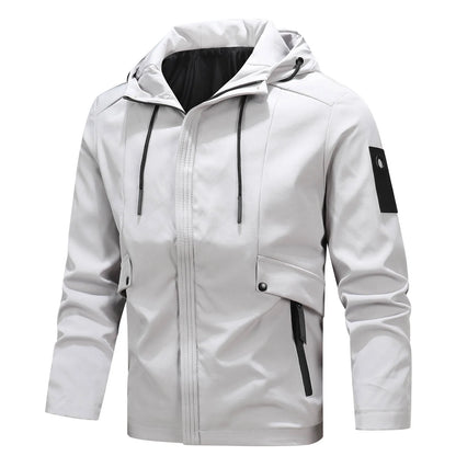 Men's Vented Windproof Hooded Winter Ski Jacket