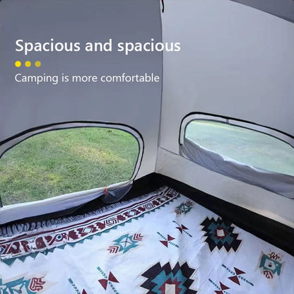 Automatic, Quick-opening Camping Tent with Two Doors and Two Windows