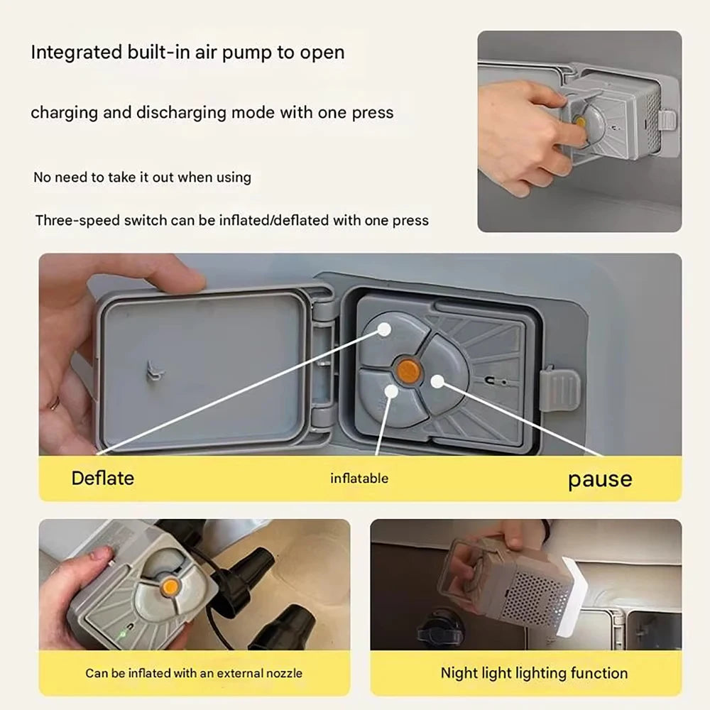 Inflatable Folding Camping Mattress 
