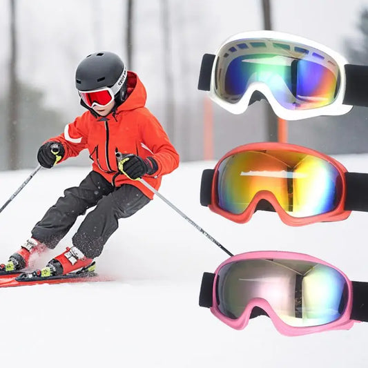 Anti-Fog Kids Comfortable and Warm Ski/Snowboard/Snowmobile Goggles