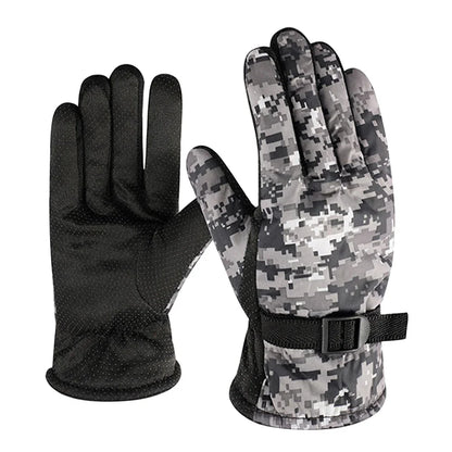 Thermal, Waterproof Winter Full Finger Ski Gloves