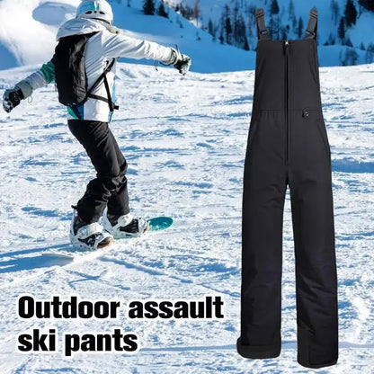 Winter Comfortable, Waterproof, Insulated Ski/Snowboarding Bibs/Overalls