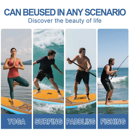 CADALENE Lightweight Inflatable Stand Up Paddle Board with Pump