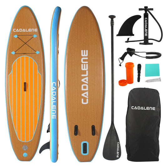 CADALENE Lightweight Inflatable Stand Up Paddle Board with Pump