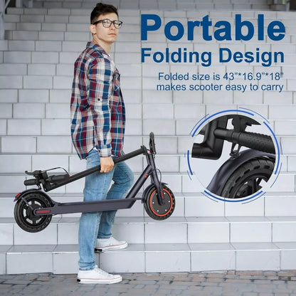 LP60 350W Folding Electric Scooter with APP Smart Control & 8.5inch tire