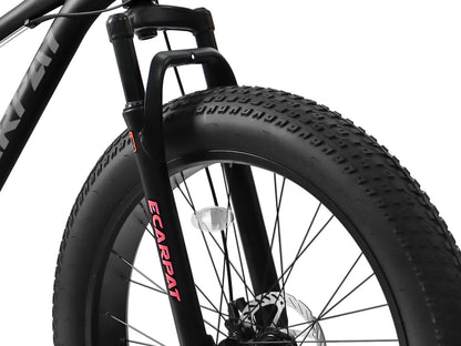 Ecarpat 26 in, 21 Speed Mountain Bike with 4-Inch-Wide Fat Tires for Men/Women