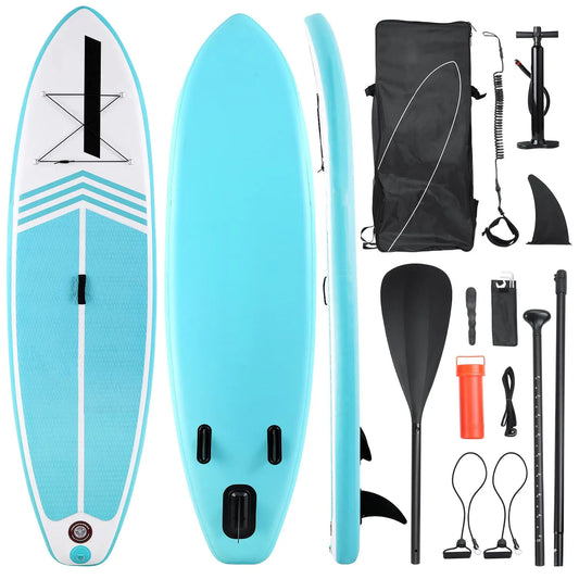 Inflatable Stand up Paddle Board/Surfboard with Paddleboard Accessories & Triple Action Pump