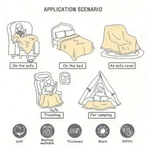 Seattle Seahawks Soft Fleece Blue Light Weight Logo Blanket/Throw