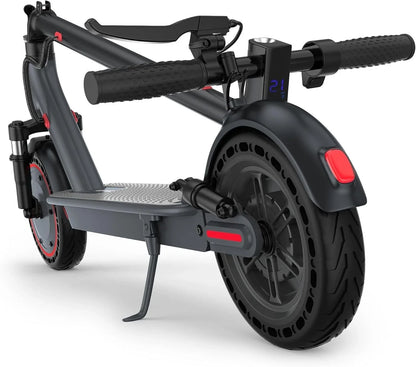 AOVOPRO TMAX 500W Adult 10inch Folding Electric Scooter with APP Smart Control & Shock-absorbing Anti-skid Device