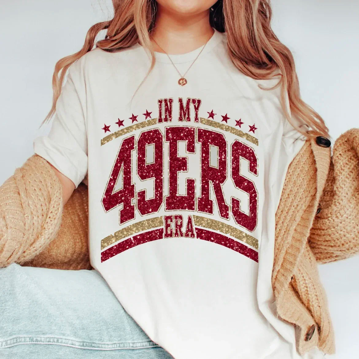 Women's New Era, In My 49ers Fashion, Casual, Short Sleeved T-Shirt