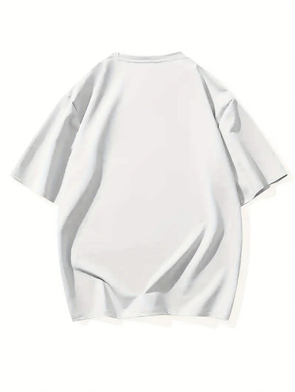 Men's Kansas City Chiefs Football Graphic Crew Neck Cotton Blend T Shirt