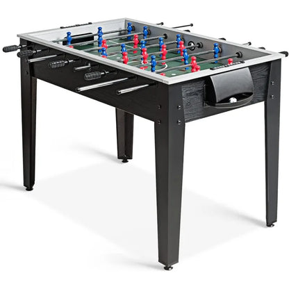 Goplus 48'' Wooden Foosball Table w/ 2 Soccer Balls & Score Keepers