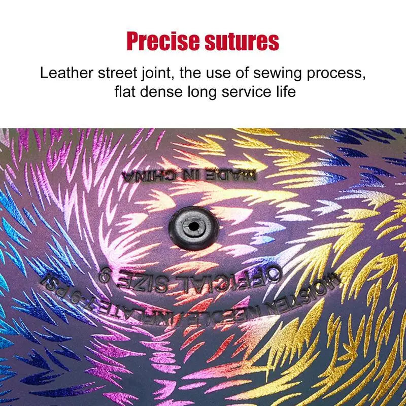 Glow In the Dark Leakproof Rugby Training Ball, Sizes 6 and 9