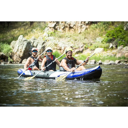 Sevylor Big Basin 3-Person Inflatable Kayak with Adjustable Seats & Carry Handles