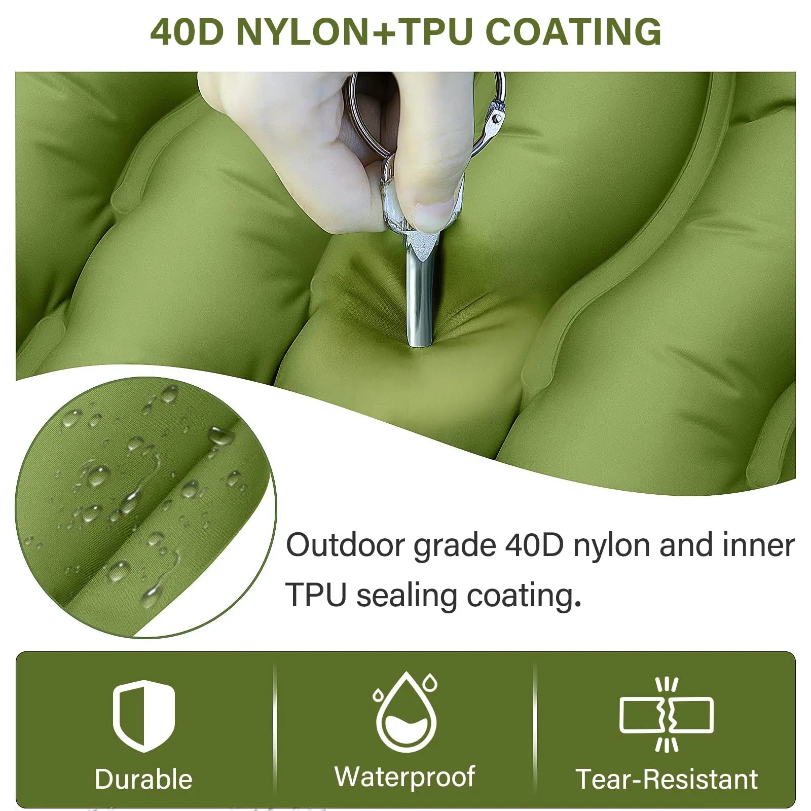 WESTTUNE Ultralight Inflatable Camping Mat 