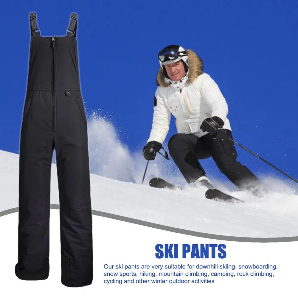 Winter Comfortable, Waterproof, Insulated Ski/Snowboarding Bibs/Overalls