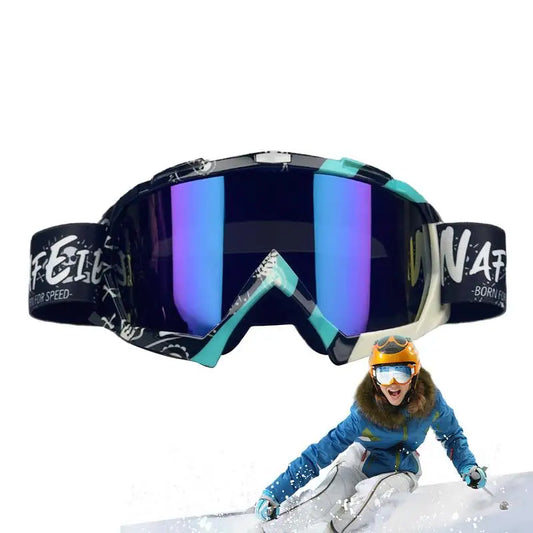Anti-Scratch, UV Ray Protectant Ski/Snowboard Goggles for Men & Women