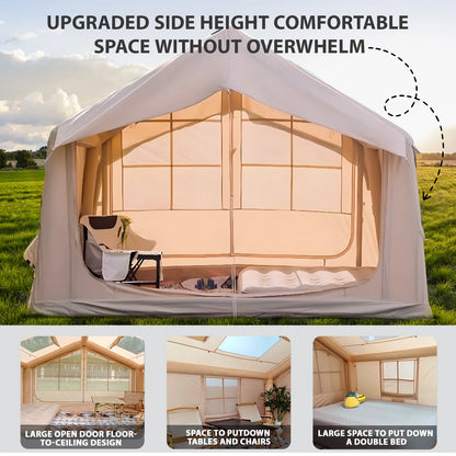 6-8 Person Ultra-Quick Setup Inflatable Tent for Camping