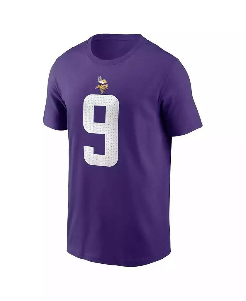 Nike | Men's J.J. McCarthy Purple Minnesota Vikings 2024 NFL Draft First Round Pick T-Shirt