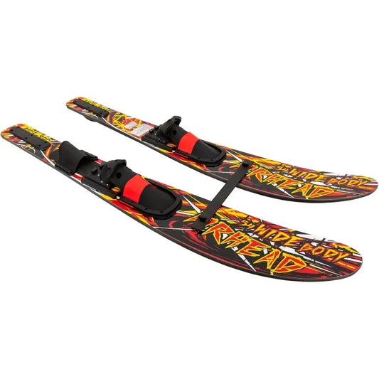 Airhead Trainer 53" Water Skis for Kids and Beginner Adults